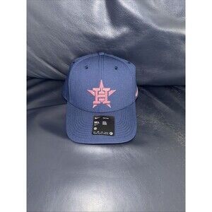 Houston Astros Nike Performance Club Dri-Fit Adjustable Hat Size M/L Navy Pink